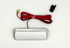 NEW 1960-72 Chevy GMC Pickup Truck Dome Lamp Lens Chrome Assembly picture