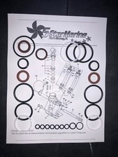 Seal Kit SHOWA TRIM TILT UNIT YAMAHA F115 F150 F200 68V-43800-04-00 64E-43822 picture