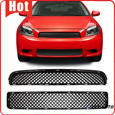 For 2005-2010 Scion tC Front Upper and Lower Hood Grille Mesh Grill JDM Style picture