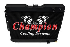ER 3 Row Black Radiator,12