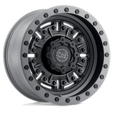 17x8.5 Black Rhino Abrams Textured Matte Gunmetal Wheel 6x4.5 (0mm) picture