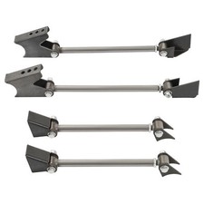 Rear Triangulated 4 Link Suspension Kit Bar Truck  Weld On W/Brackets 2.75