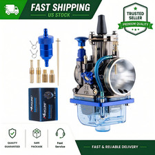 PWK21 Racing Carburetor for 50 To 100cc 2-Stroke & 4-Stroke Engine Universal picture