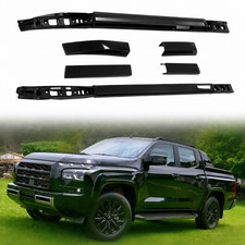 Roof Rack Side Rails for Mitsubishi Triton L200 2024 2025 2026 Black Aluminium picture