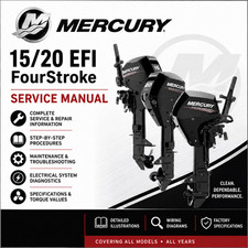 Mercury 15 20 EFI FourStroke AMS Outboard Service Manual | 2018-2025 | LINK picture