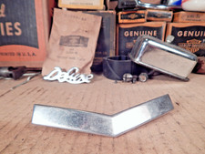 Harley NICE knucklehead flathead 1940 Chevron front fender trim badge EL UL WL picture
