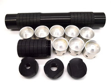 For 1.375''X24 Cone Shaped Parts aluminium Replacemet Sealed Cap With connector picture