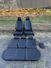 2013 Volkswagen Golf Jetta Station Wagon Interior Rear Front Seats Cushions Blac picture