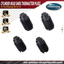 Cylinder Head Smog Thermactor Plugs SBF 351 For Ford Mustang 302 5.0 5.8 picture