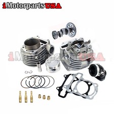 BEST GY6 80CC CYLINDER BIG BORE KIT BBK ROKETA TAOTAO ICE BEAR A9 CAM 69MM VALVE picture