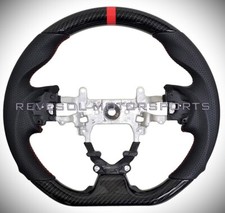 Sports Hydro Dip Carbon Steering Wheel for 2012-2015 HONDA CIVIC Gen 9th SI New picture