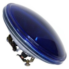 Replacement Sealed beam Signal Bulb 4416B PAR 36 GE 12v 30w Blue lens picture
