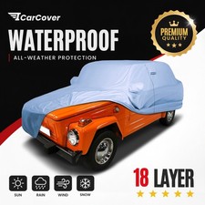 Volkswagen Thing 1973-1974 Custom Fit Waterproof Car Cover 18 Layer picture