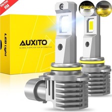 AUXITO H10 9145 9140 LED Fog Light Bulbs 3000K-6000K Super Bright Lamps 8000LM picture