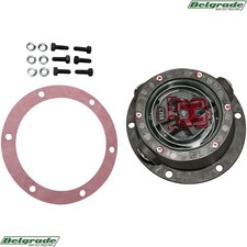 Hendrickson VS-32055-1 Wheel Hub Cap Bolt On, 6 Holes, HXL3, Aluminum picture