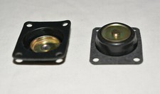 (Pair) 50cc Accelerator Pump Diaphragm Rubber Gasoline Race Fits: Holley Carb picture