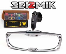 YELLOW Seizmik Halo Cast Rear View Mirror- 2016-'23 Polaris General 1000 /1000-4 picture