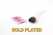 L5P Duramax Fuel Rail Pressure Sensor Pigtail GOLD Plated Pin UPGRADE 2017-24 GM picture
