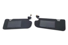 2017-2022 Infiniti Q60 Sun Visor Sunvisor Right/Left Black Set, 96401-5CH0A, 964 picture
