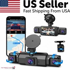 1080P 4 Channel Wifi Dash Cam Driving Recorder HD Car Front+Rear Camera G-Sensor picture
