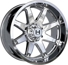 20x10 Hostile H109 Alpha Armor Plated (Chrome) Wheel 6x5.5 (-19mm) picture