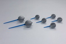 7 BLUE SILVER Speedometer Gauge Cluster Needles 2003-2006 GMC Silverado Sierra picture