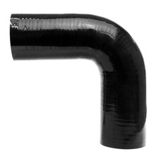 HPS HTSEC90-100-BLK Silicone Elbow - 90 Degree Black Length 5in. picture