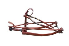 INDIAN MOTORCYCLE ORIGINAL FRONT SPRINGER FORKS Early Need Repair *2558B picture