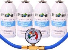 ENVIRO-SAFE Arctic Air for R1234yf Systems with Charging Gauge, 4 cans picture