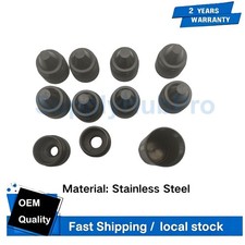 12X 1.375''X24 stainless steel Cone Shaped Parts Sealed End Cap For Car Trucks picture