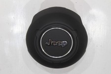 19 20 21 22 2023 2024 2025 JEEP WRANGLER DRIVER WHEEL AIRBAG BLACK AIR BAG OEM picture