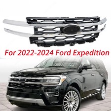 New Front Bumper Grille Chrome Plated For 2022 2023 2024 Ford Expedition New picture