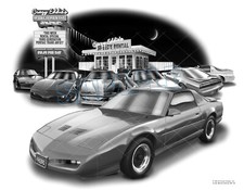 PONTIAC FIREBIRD TRANS AM 1991 MUSCLE CAR ART PRINT #6519 **FREE USA SHIPPING** picture