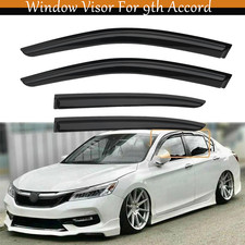 4PCS For 2013-2017 Honda Accord Seden Window Visor Sun Rain Guard Vent Deflector picture