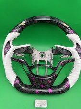 LED Carbon Fiber Steering Wheel for Hyundai Genesis Coupe Sport Car 2009-2014 picture