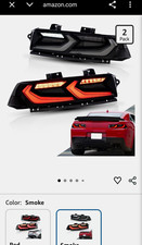 VLAND Led Tail Lights Compatible with Camaro Coupe 2014 2015 LT LS SS ZL1 w/Red picture