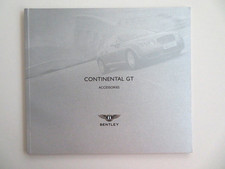 2005 Bentley Continental GT Accessories Brochure, silver - Printed in England picture