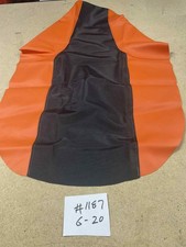 Kawasaki H1 MACH 3 1974 To 1975 Model Black Orange Seat Cover picture