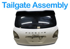 11-14 Porsche Cayenne 958S Trunk Lid Liftgate Tailgate Hatch Shell White OEM picture