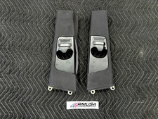 BMW E46 M3 Coupe B Pillars Trims Cover Black 330ci 325ci 328ci picture