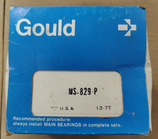 Gould MS-829P STD Crankshaft Main Bearing Set fits 1965-2000 BB Chevy 366-454 V8 picture