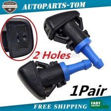 1Pair Windshield Washer Nozzle For 2011-14 Dodge Chrysler 200 Avenger Challenger picture