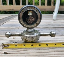 1920's NASH Motometer Temp Heat Gauge Radiator Cap Hood Ornament Mascot picture