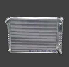 Stamped KKS615 3 Row Aluminum Radiator Fit 1966 67 68 Chevy Corvette 7.0L V8GAS  picture