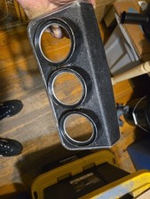 1967 Chevy Camaro Pontiac Firebird Center Console Accessory Gauge Pod Housing Oe picture