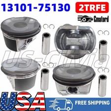 New STD Engine Pistons Rings Kit For 2005-2015 Toyota Tacoma 2.7L DOHC 16v 2TRFE picture