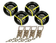 USA 8pc Yellow 8' Lasso Strap 2