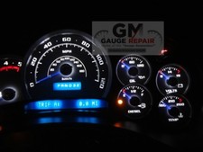 Speedo Gauge Bulbs to White LED Upgrade Package DIY for GM Trucks and SUVs 03-06 picture