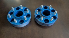 Spidertrax 1.5” 6x114.3 Wheel Spacers Anodized Blue Frontier/Xterra picture