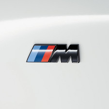 BMW M Performance Badge/Emblem - Gloss Black (2 Pack) picture